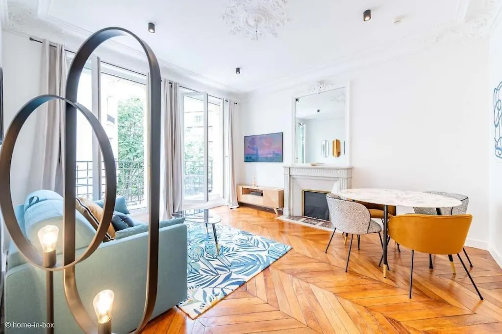 Le Delon - Passy Tour Eiffel A Pied - 5Personnes- Climatisation Apartment Paris